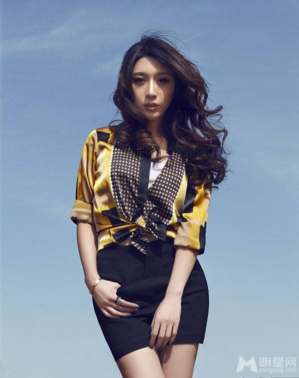 中国冷艳女星李漫荻最新写真