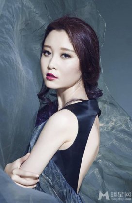 冷艳女星王鸣飞华丽写真图片