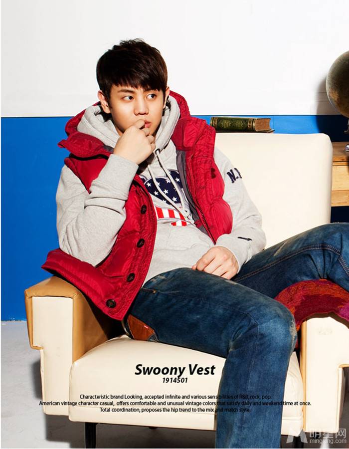 韩国男明星梁耀燮时尚活力写真