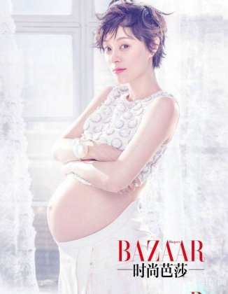 明星孙俪时尚唯美孕期写真