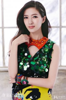 明星江疏影的最新唯美图片