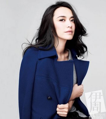 内地女演员姚晨秋冬时尚大片