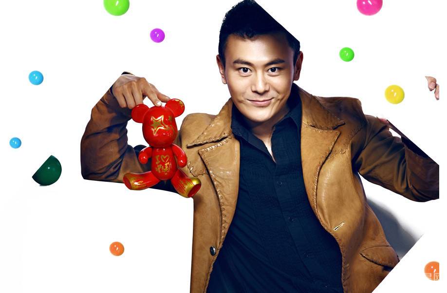 男明星李解帅气搞怪写真图片