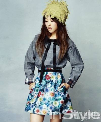 韩国女明星朴宝英时尚写真照