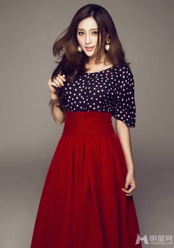 中国女明星甘婷婷甜美的照片