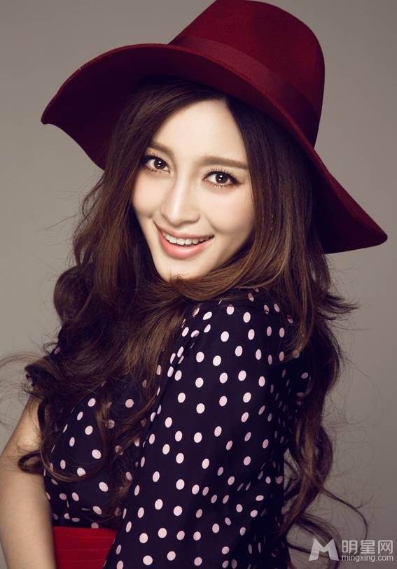 中国女明星甘婷婷甜美的照片