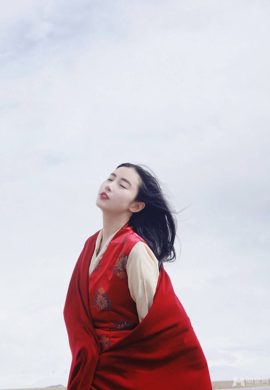 国民女神张辛苑西藏唯美写真
