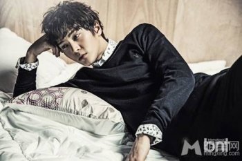 韩国影星朱元时尚帅气写真