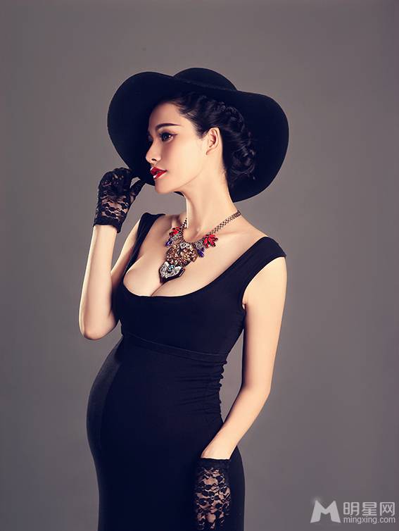 女明星严维莎大肚写真照片