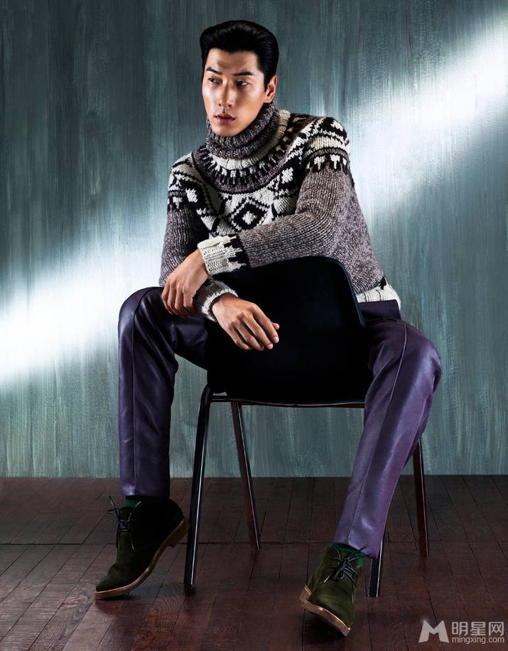 完美男神张亮个人帅气写真