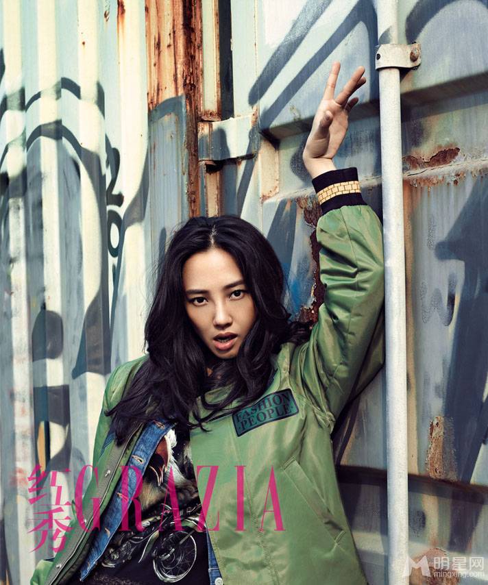 演员白百何另类时尚写真图片