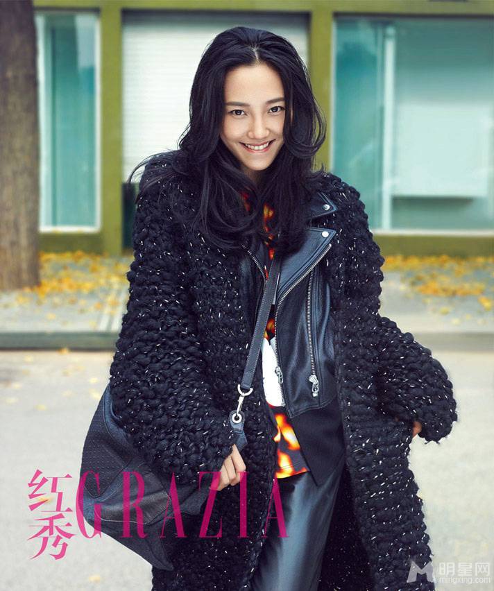 演员白百何另类时尚写真图片