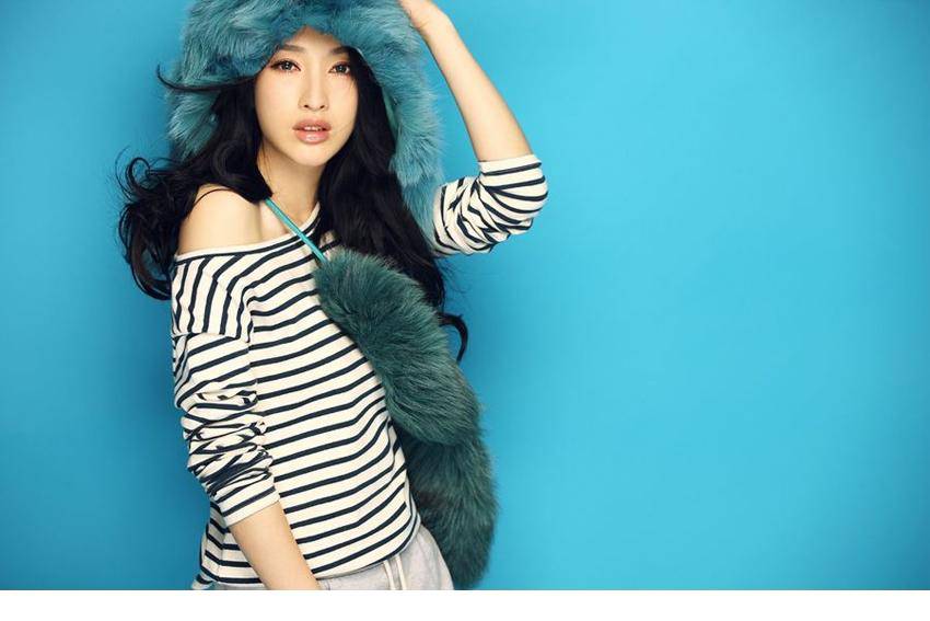 明星张俪个人时尚写真图片