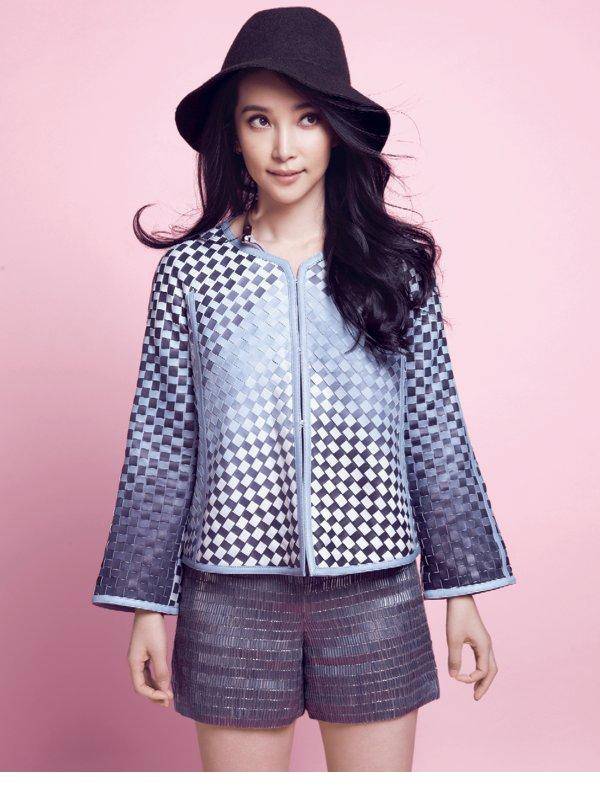 李冰冰时尚夏装套装诱惑写真