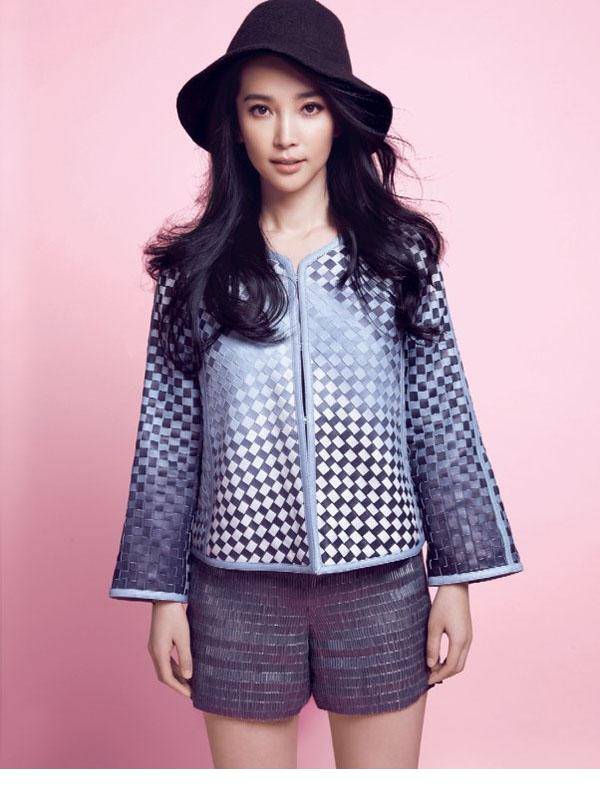 李冰冰时尚夏装套装诱惑写真