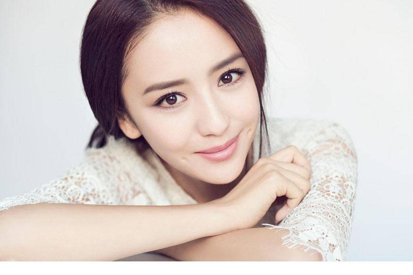 女星佟丽娅纯白唯美高清图片