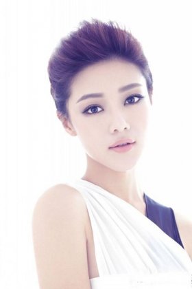 邓家佳时尚搭配迷人写真图片