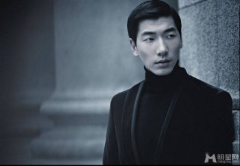 中国男模特张亮时尚冷峻大片