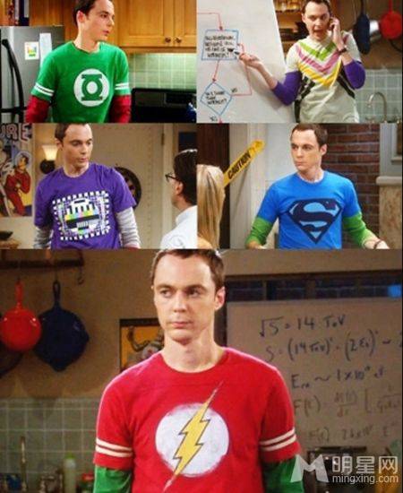 生活大爆炸谢耳朵帅气写真图片