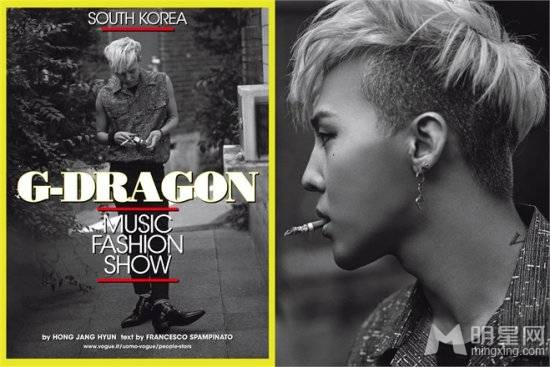 BIGBANG成员权志龙另类时尚帅气图片