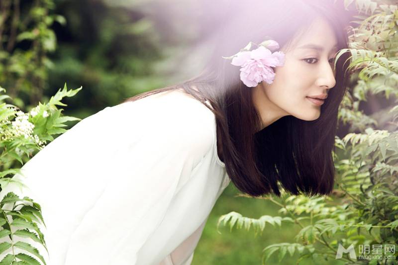 中国女明星郭珍霓小清新写真图片