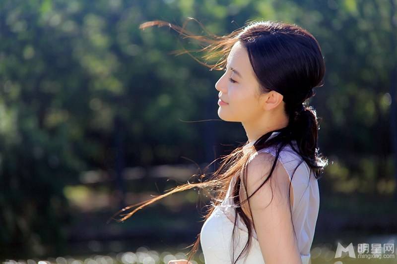宋佳小清新写真 宛如人间仙子