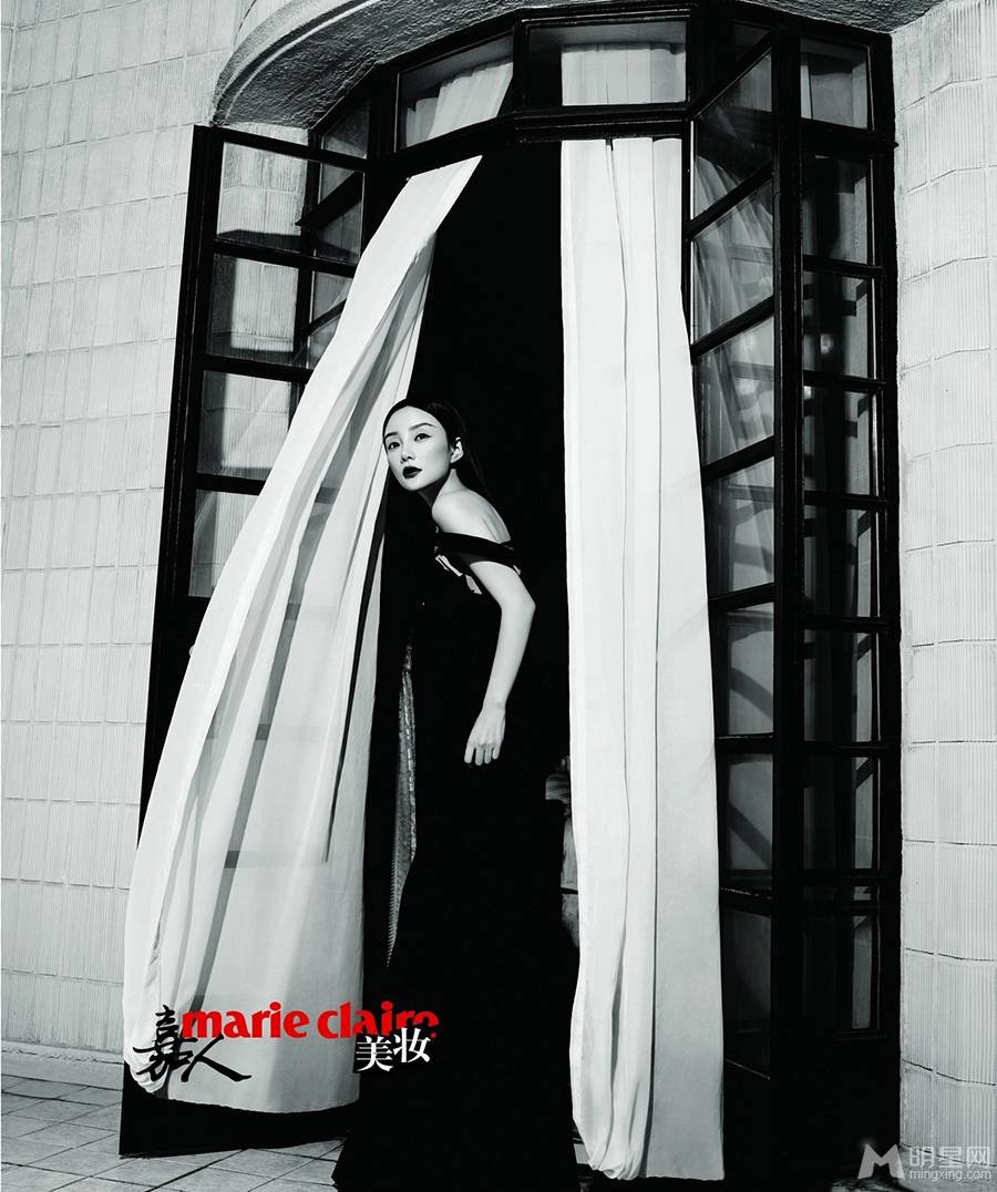 李小璐时尚杂志嘉人美妆写真照片