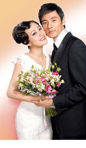 郝蕾李光洁唯美婚纱图片欣赏