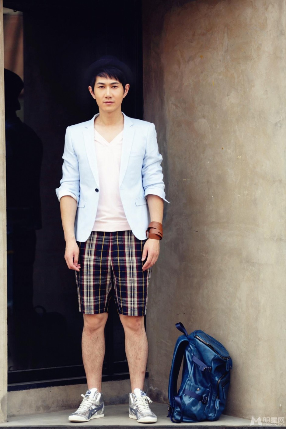 刀光枪影何明翰2016时尚街拍图片