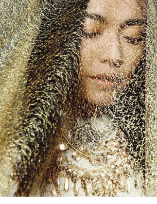 演员姚晨妩媚冷艳写真图片