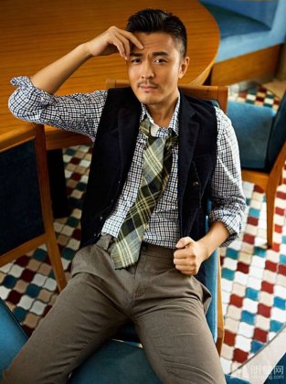 演员于小伟尽显帅气型男图片