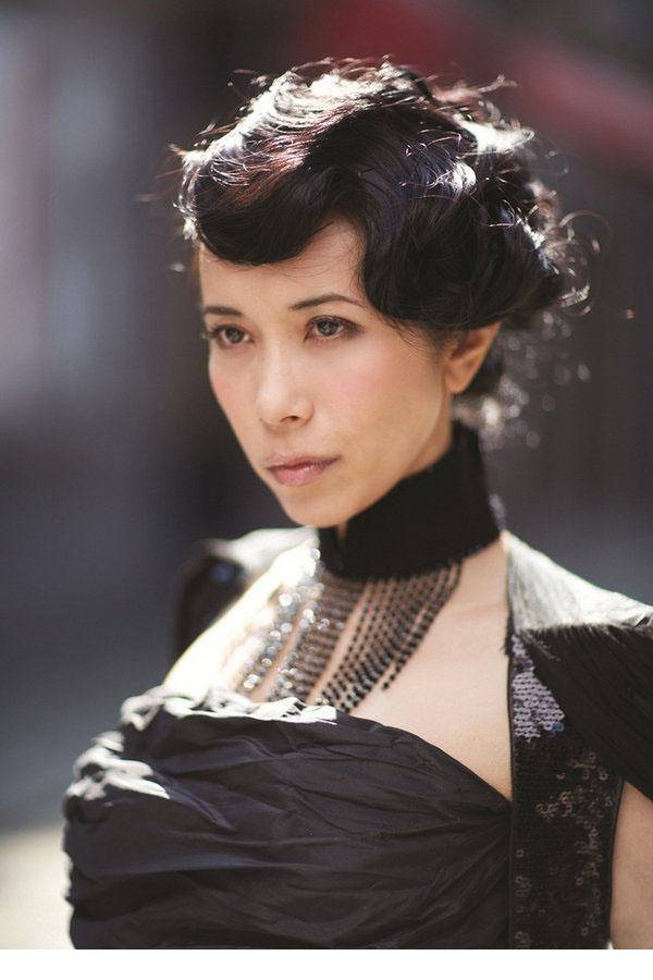 明星莫文蔚轻复古造型图片