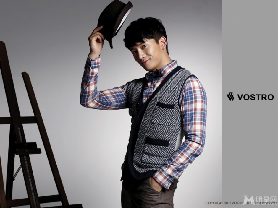 韩国男明星池城图片展型男魅力