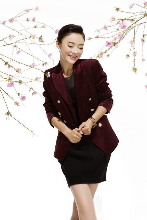 美女明星袁姗姗唯美写真演绎浪漫