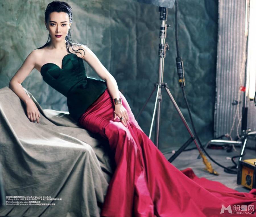 中国女演员陈数性感红唇惊艳全场