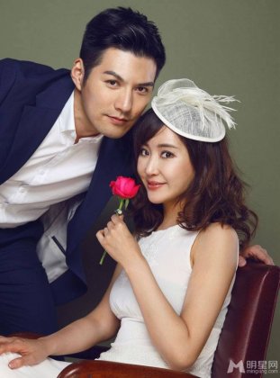 颜值最高的明星夫妇严宽杜若溪甜蜜写真大片