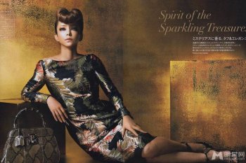 红遍亚洲的明星安室奈美惠写真凸显奢华高贵