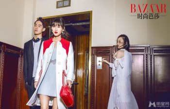 中国超模陈燃烈焰红唇惊艳全场