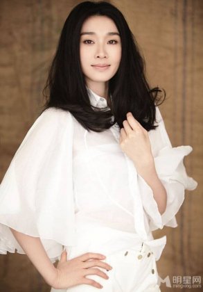 琅琊榜演员陈丽娜纯白素雅写真