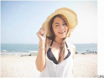 台湾主持人林千又大秀丰满上围