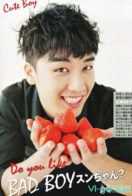 BigBang成员胜利帅气写真