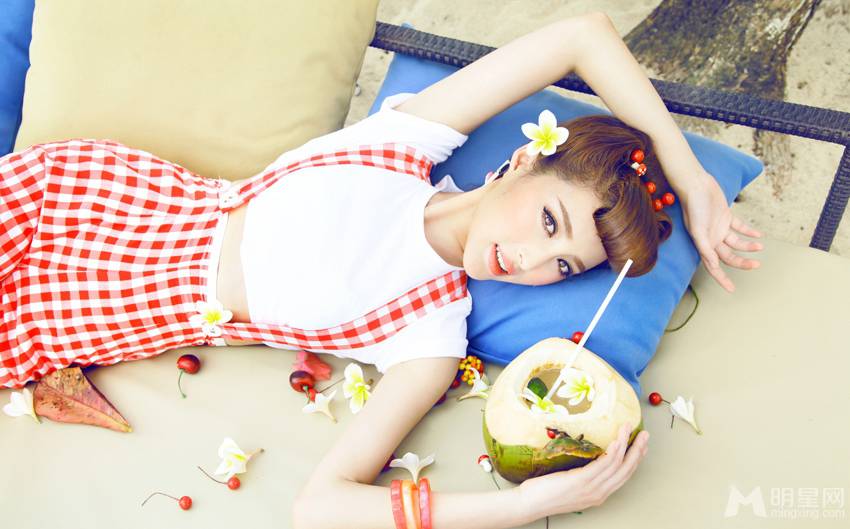 甘婷婷巴厘岛文艺复古小清新美图