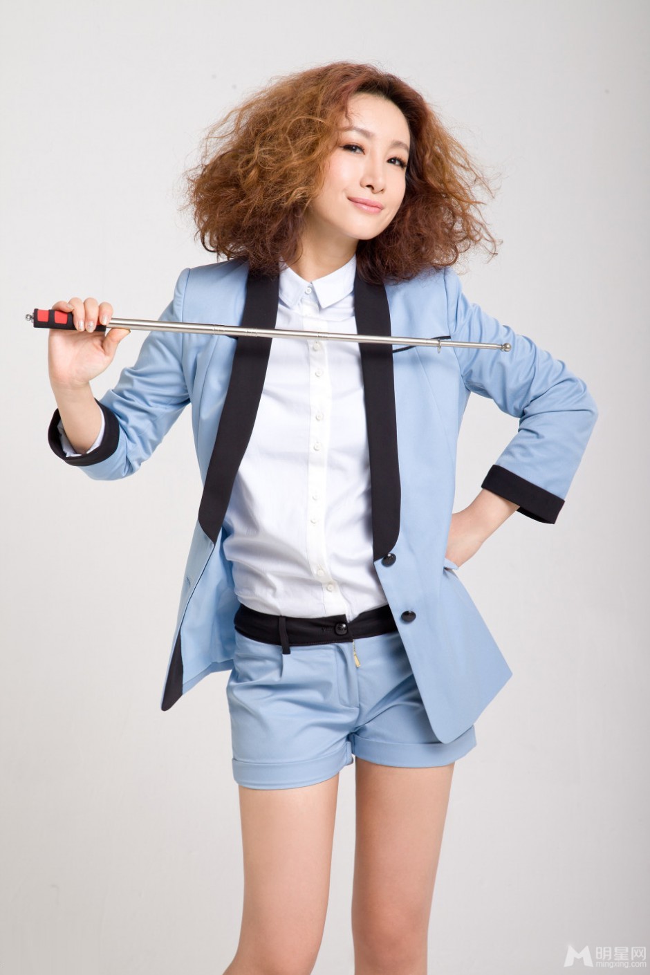 秦海璐性感教师制服诱惑写真