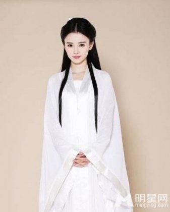 第一美女鞠婧祎小龙女造型美呆了