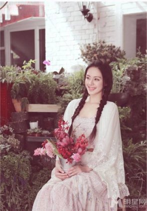 中国清纯女星王力可唯美文艺写真