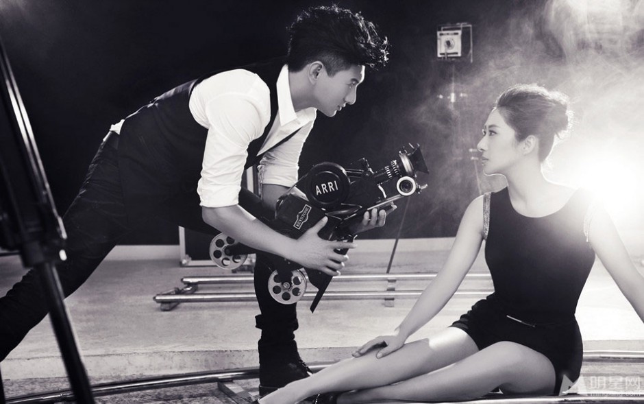 吴奇隆刘思彤携手演绎另类浪漫写真大片