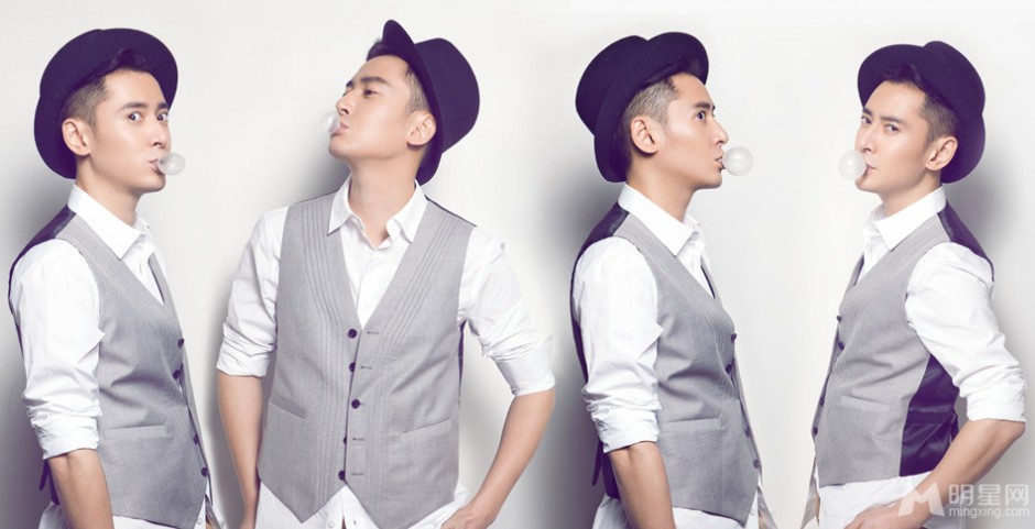 型男韩栋搞怪写真图片