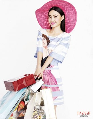 王丽坤尽显优雅精致女人图片