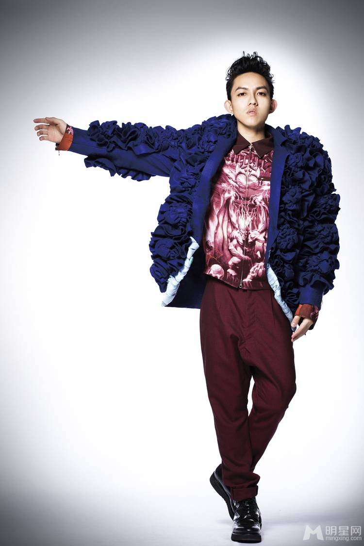 冷酷型男明星林宥嘉时尚大片