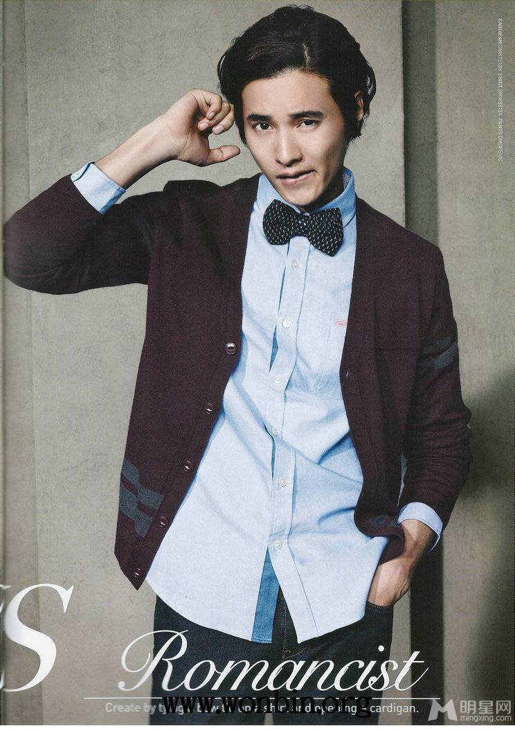 元斌秋冬服装搭配写真图片